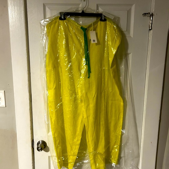 TORY BURCH LINEN BEACH PANT - Picture 2 of 2